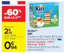 Carrefour Goûter KIRI offre