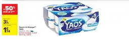 Carrefour Yaourt à la Grecque YAOS offre