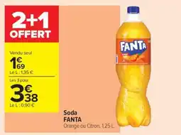 Carrefour Contact Soda 'Fanta' offre