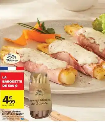 Carrefour Asperges blanches REFLETS DE FRANCE offre