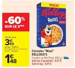 Carrefour Céréales Maxi KELLOGG'S offre