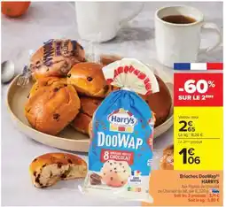 Carrefour BRIOCHES DOOWAP “HARRYS” offre