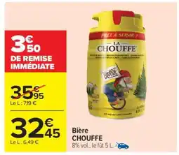 Carrefour Bière CHOUFFE offre