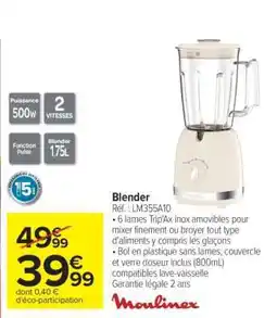 Carrefour Blender offre