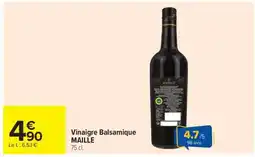 Carrefour Vinaigre Balsamique Maille offre
