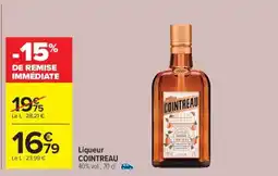 Carrefour Liqueur 'Cointreau' offre