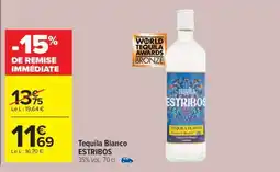 Carrefour Tequila Blanco ESTRIBOS offre