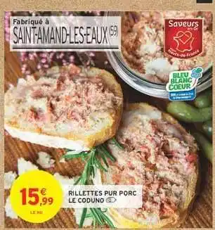 Intermarché Hyper Rillettes Pur Porc Le Coduno offre