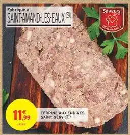 Intermarché Hyper Terrine aux Endives Saint Géry offre
