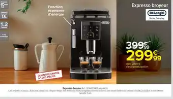 Carrefour Expresso broyeur offre