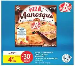 Intermarché Hyper Pizza 3 Fromages offre