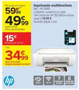 Carrefour Imprimante multifonctions offre