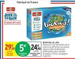Intermarché Hyper Bioviva Le Jeu offre
