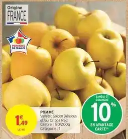 Intermarché Express POMME offre