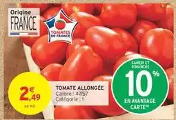 Intermarché Contact TOMATE ALLONGÉE offre