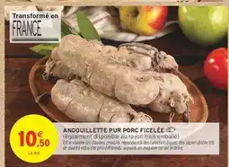 Intermarché Contact Andouillette pur porc ficelée offre