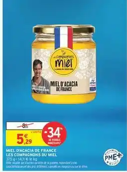 Intermarché Contact Miel D'acacia De France offre