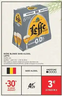 Intermarché LEFFE offre