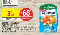 Intermarché Surimi Moelleux Fleury Michon offre