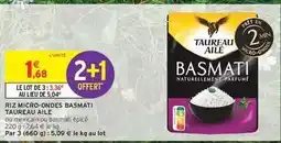 Intermarché Riz Micro-Ondes Basmati Taureau Ailé offre