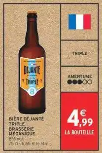 Intermarché BIÈRE DÉJANTÉ TRIPLE offre