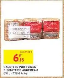 Intermarché GALETTES POITEVINES BISCUITERIE AUGEREAU offre