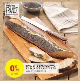Intermarché BAGUETTE BASTIDE PAVOT LE PAIN DES BASTIDES offre