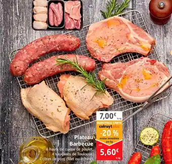 Colruyt Plateau Barbecue offre