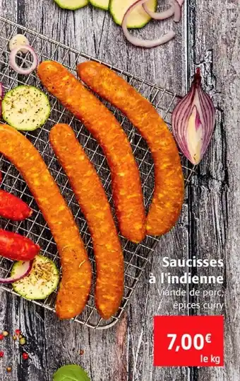 Colruyt Saucisses à l'indienne offre