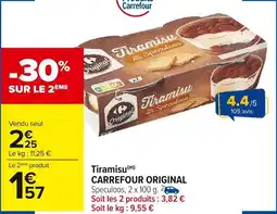 Carrefour Market Tiramisu carrefour original offre