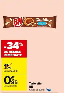 Carrefour Market Tartelette bn offre