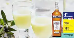 Carrefour Market Pastis de marseille ricard offre