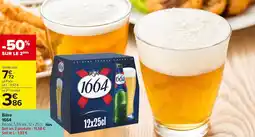 Carrefour Market Bière 1664 offre