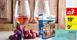 Carrefour Market Vin de france la francette offre
