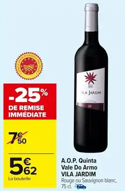 Carrefour Market A.o.p. quinta vale do armo vila jardim offre