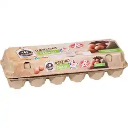 Carrefour Market CARREFOUR ORIGINAL Œufs de poules élevées en plein air Label Rouge offre