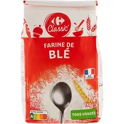 Carrefour Market CARREFOUR CLASSIC' Farine de blé offre