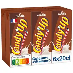 Carrefour Market CANDIA Boisson lactée Candy'Up offre
