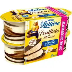Carrefour Market LA LAITIÈRE Feuilleté de mousse Offre découverte offre