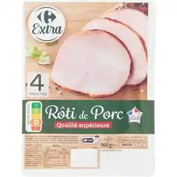 Carrefour Market CARREFOUR EXTRA Rôti de porc offre