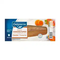 Carrefour Market DELPIERRE Filets de harengs fumés offre