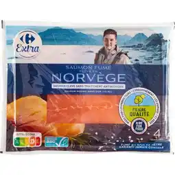 Carrefour Market CARREFOUR EXTRA Saumon fumé ASC offre