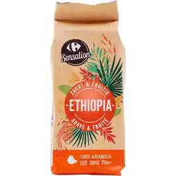 Carrefour Market CARREFOUR SENSATION Café moulu Pur Arabica offre