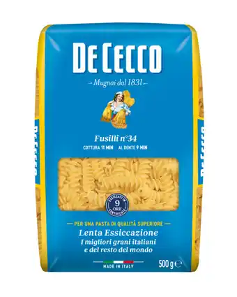 Carrefour Market DE CECCO Pâtes offre