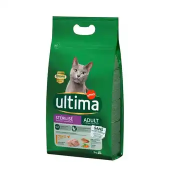 Carrefour Market ULTIMA Croquettes pour chats stérilisés offre