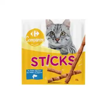 Carrefour Market CARREFOUR COMPANINO Snacks pour chat offre