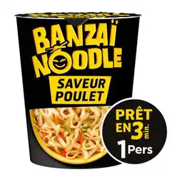 Carrefour Market BANZAI Noodle offre