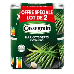 Carrefour Market CASSEGRAIN Haricots Offre spéciale offre