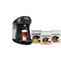 Carrefour Market BOSCH Machine multi-boissons Tassimo Happy noire offre
