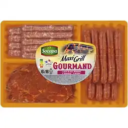 Carrefour Plateau maxi grill gourmand SOCOPA offre